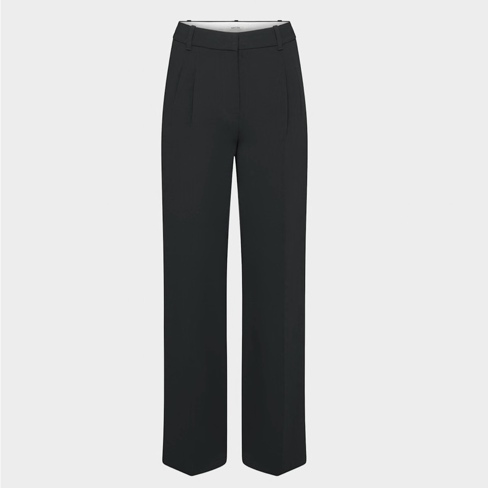 Aritzia Wilfred Effortless Pants — Black, 00 short